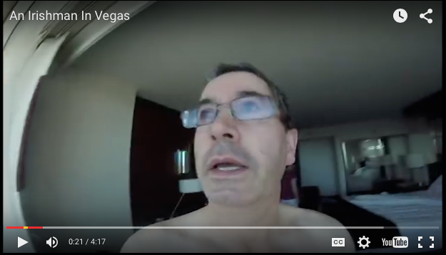 Dad Films Dream Vegas Vacation On Son’s GoPro, But In Selfie Mode