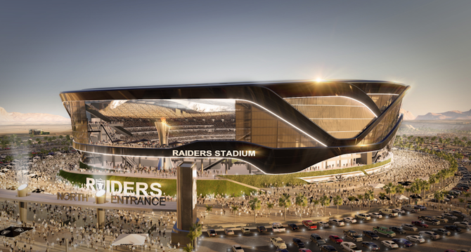 LOOK: Raiders release splashy new renderings of $1.9 billion stadium in Vegas